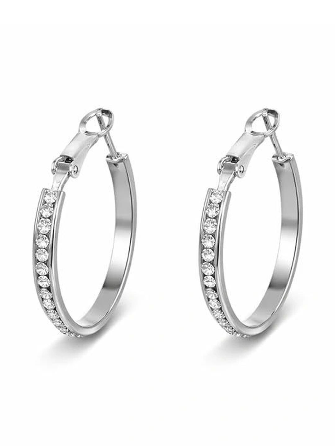 BLYSK Circular Hoop Earrings-picture-13