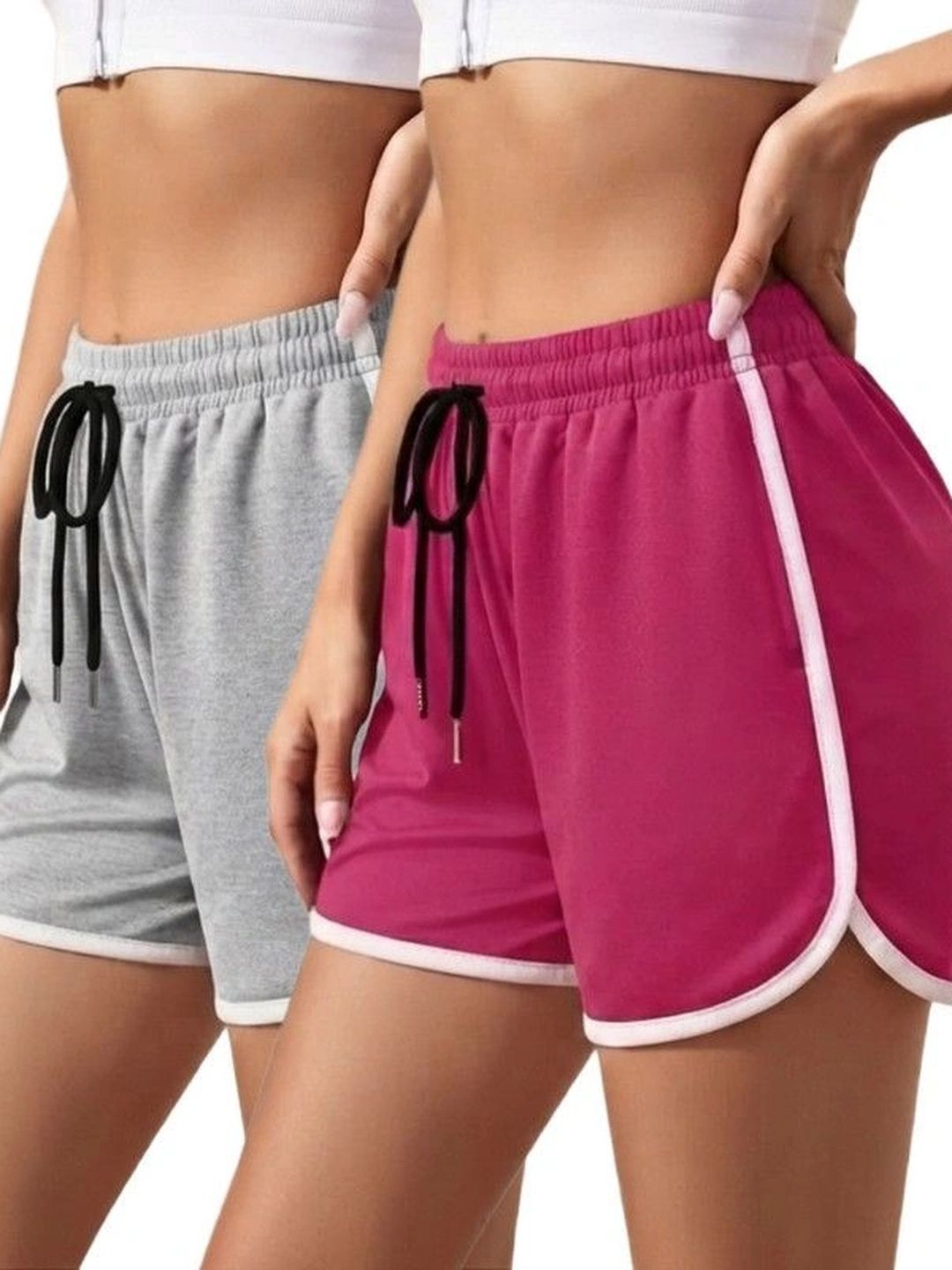 Fasha Women High-Rise Training or Gym Sports Shorts-picture-4
