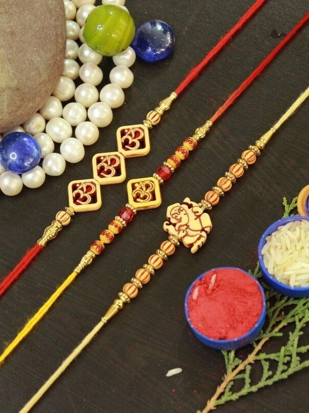 Sangria Thread Rakhi-picture-50