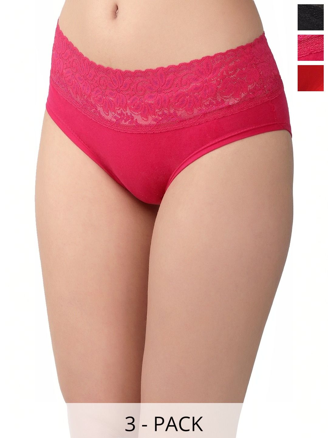 Bebron Women Pack of 3 Assorted Bikini-picture-26