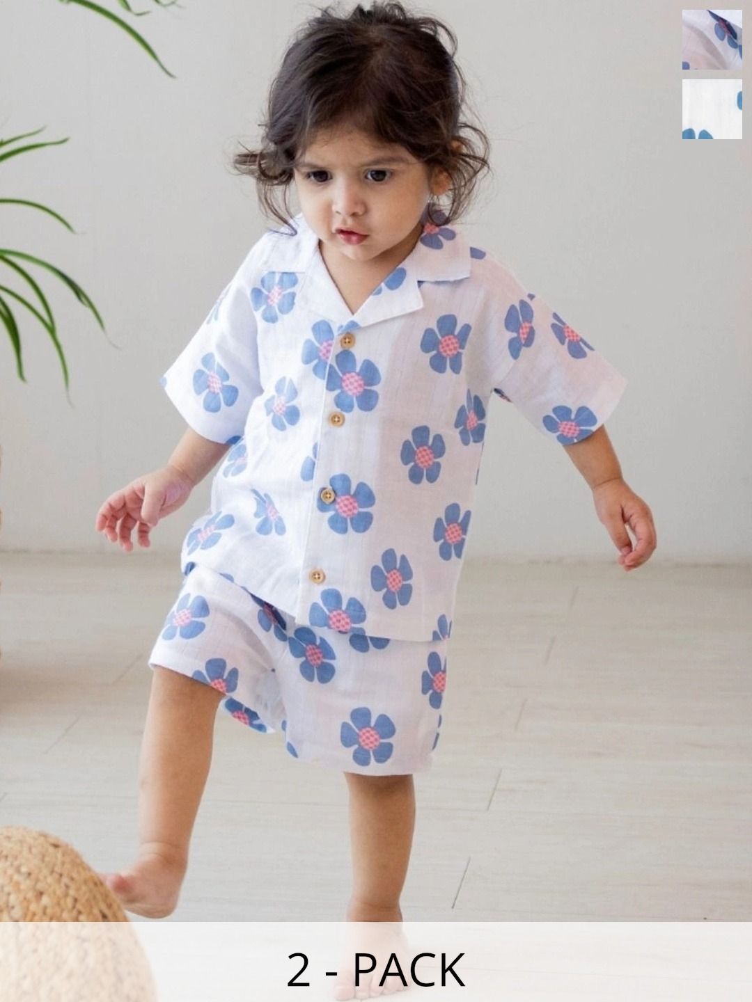 Mellow Muffin Boys Printed Shirt with Shorts-picture-45