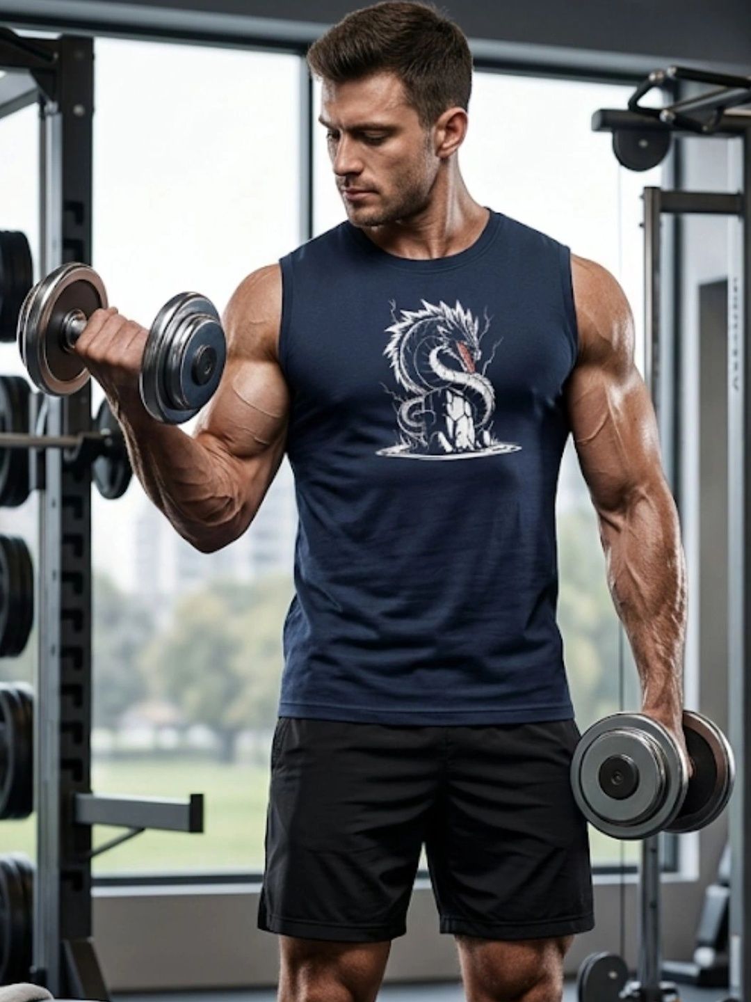 THE MODVUE Men Printed T-shirt-picture-50