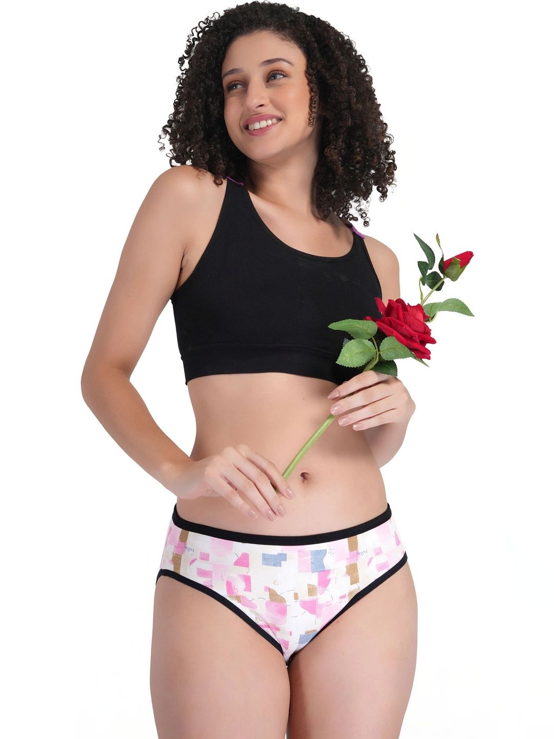 Bebron Women Printed Assorted Basic Briefs-picture-11