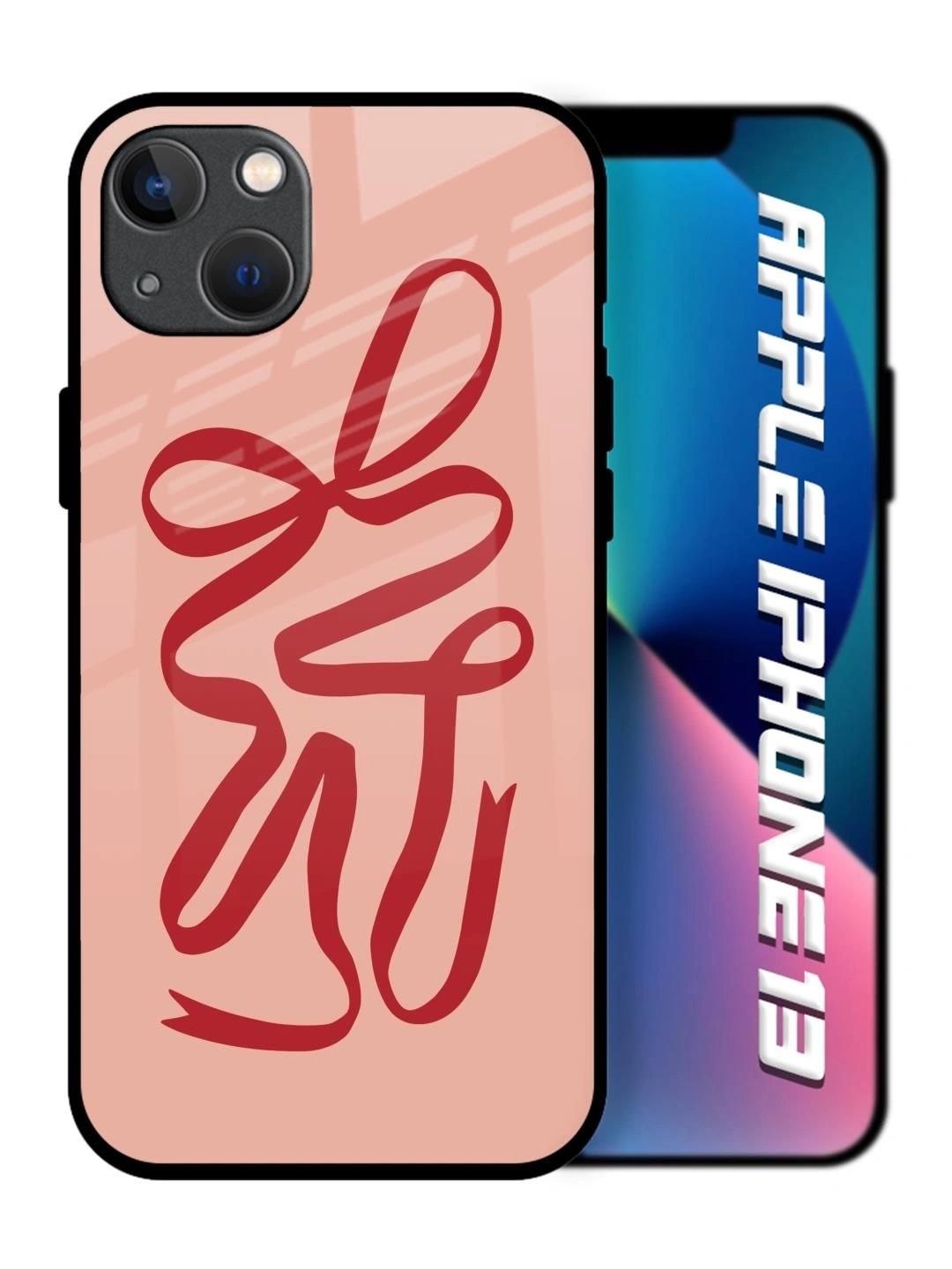 QRIOH Abstract Printed iPhone 13 Back Case Mobile Accessories-image-42
