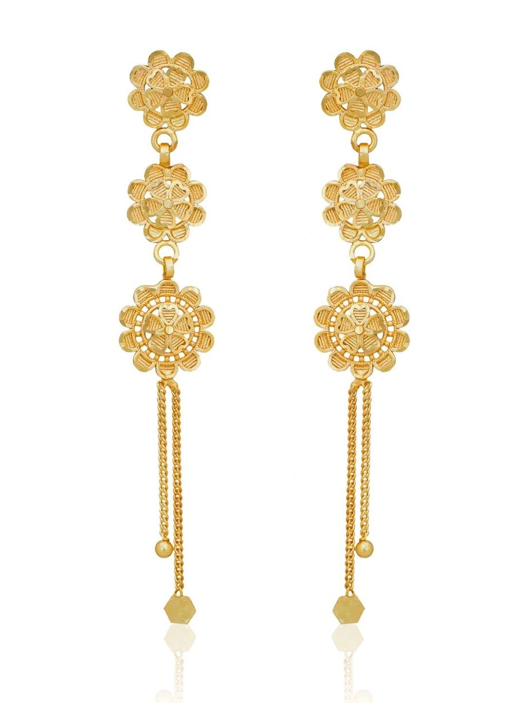 Drashti Collection Floral Drop Earrings-picture-42