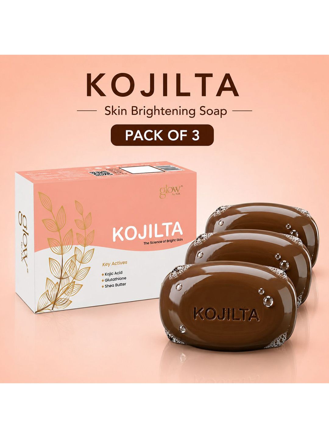 KOJILTA Set Of 3 Brightening & Moisturizing Soap - 75 g Each-image-40