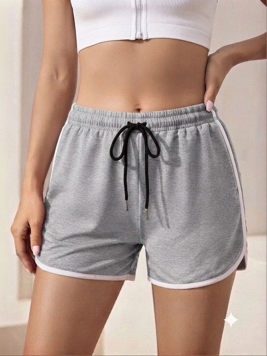 Fasha Women High-Rise Training or Gym Sports Shorts-picture-38