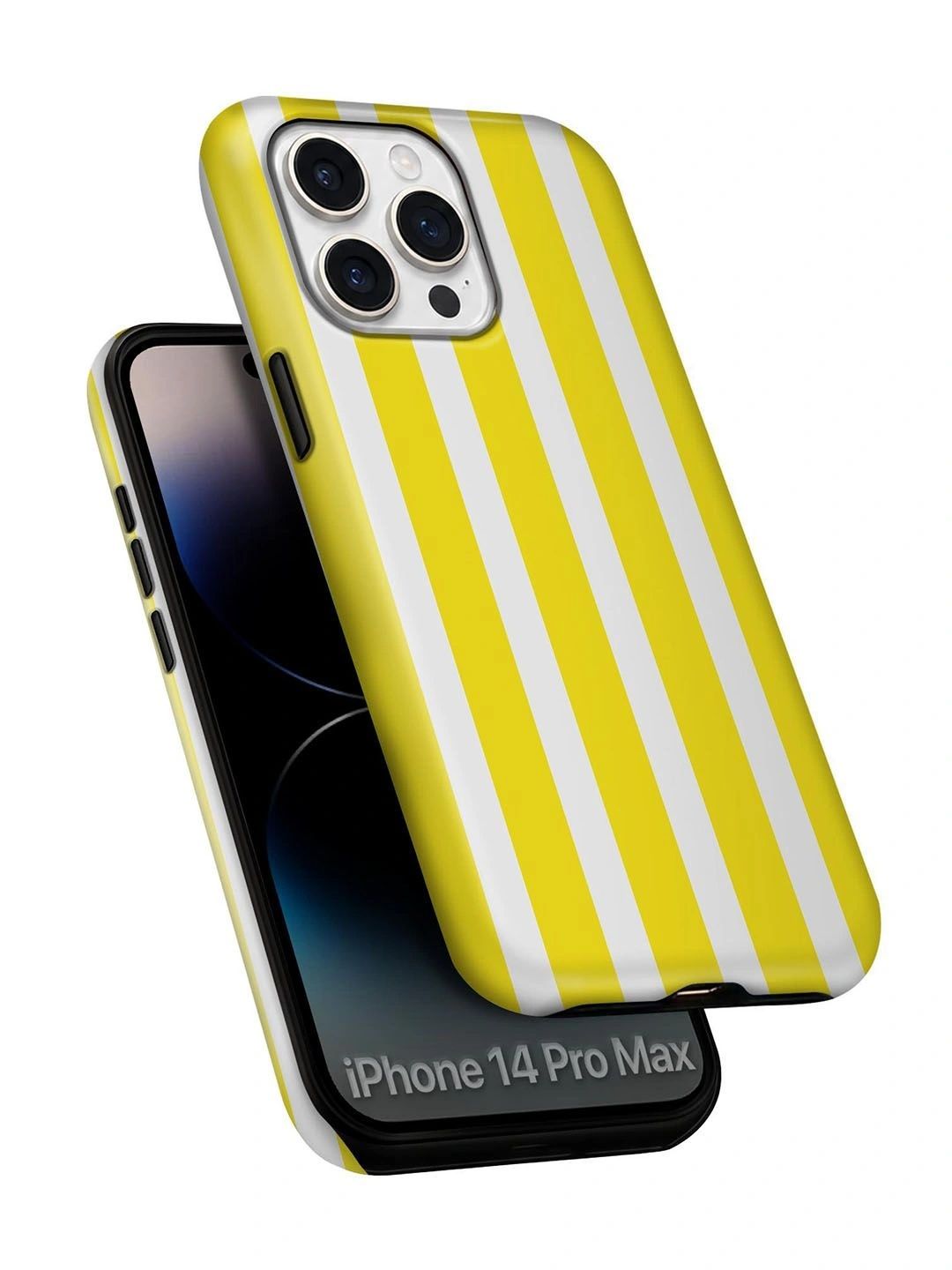 QRIOH Geometric Printed iPhone 14 Pro Max Back Case Mobile Accessories-picture-35