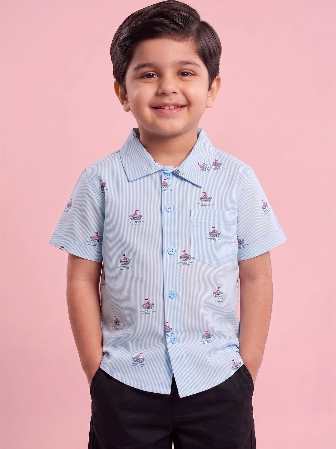 Mars Infiniti Boys Printed Casual Shirt-picture-40