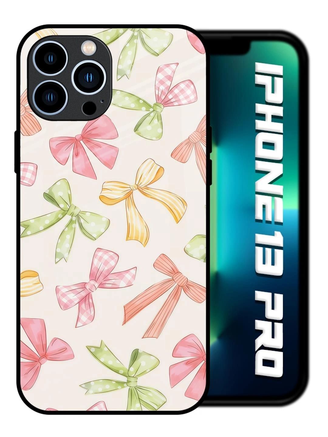 QRIOH Quirky Printed iPhone 13 Pro Back Case Mobile Accessories-picture-1