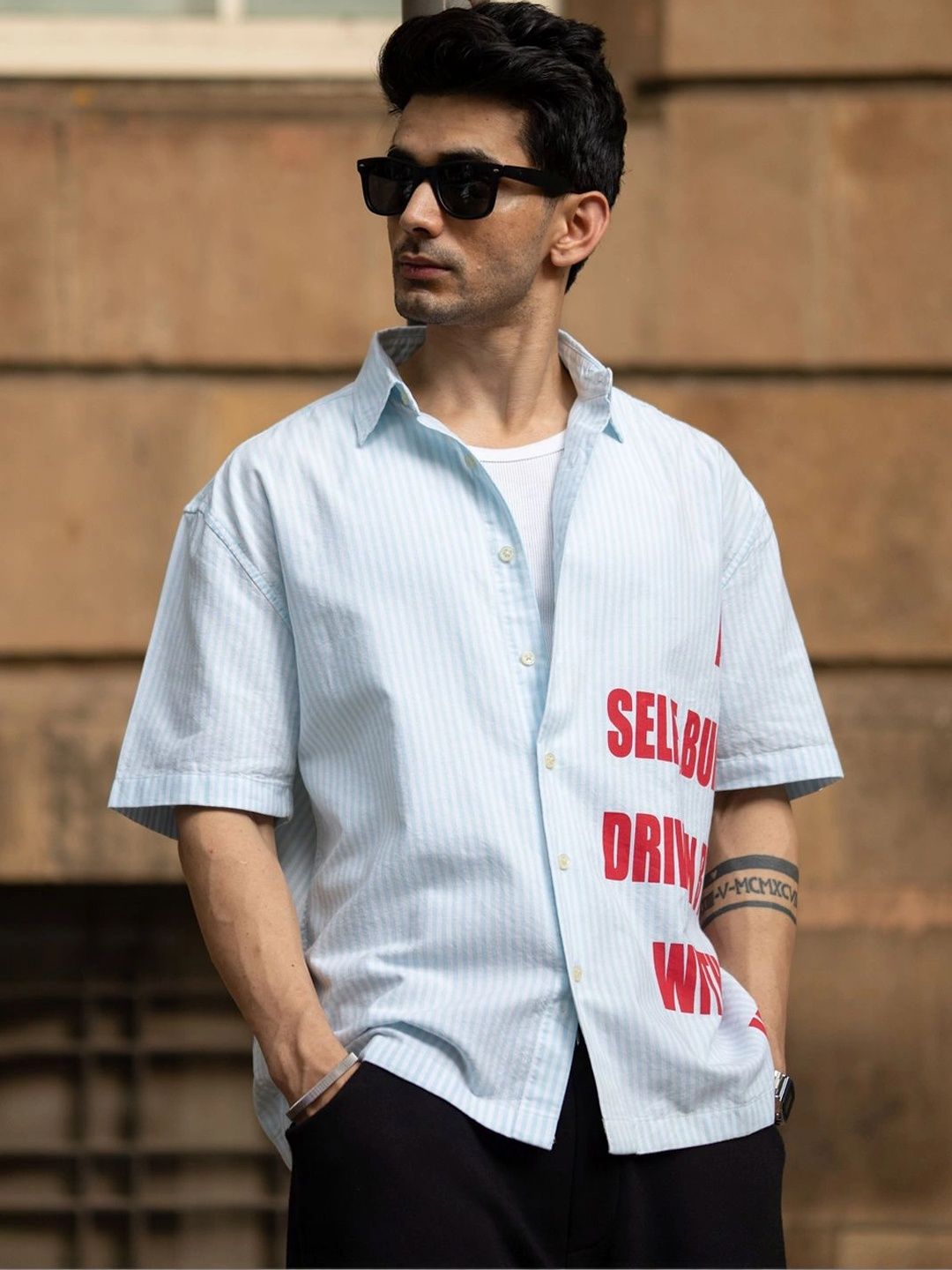 Powerlook Men Striped Casual Shirt-picture-11