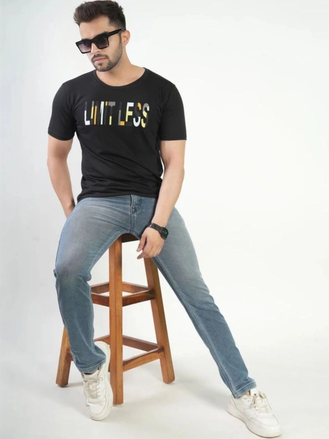 FLORA SHINE Men Typography Printed Bio Finish T-shirt-picture-20