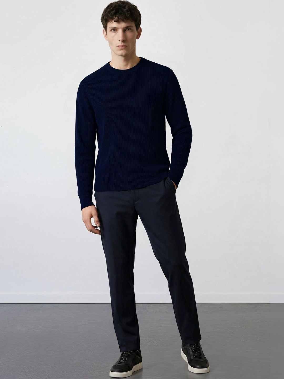 URBAN PERFORMANCE Men Ribbed Pullover-picture-54