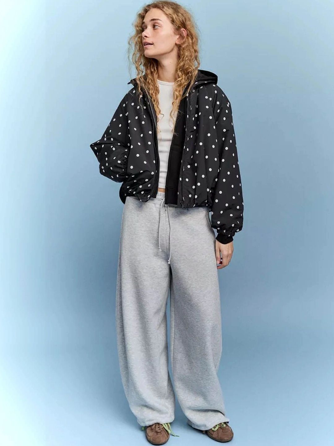 LULU & SKY Women Lightweight Crop Woven Jacket-picture-20