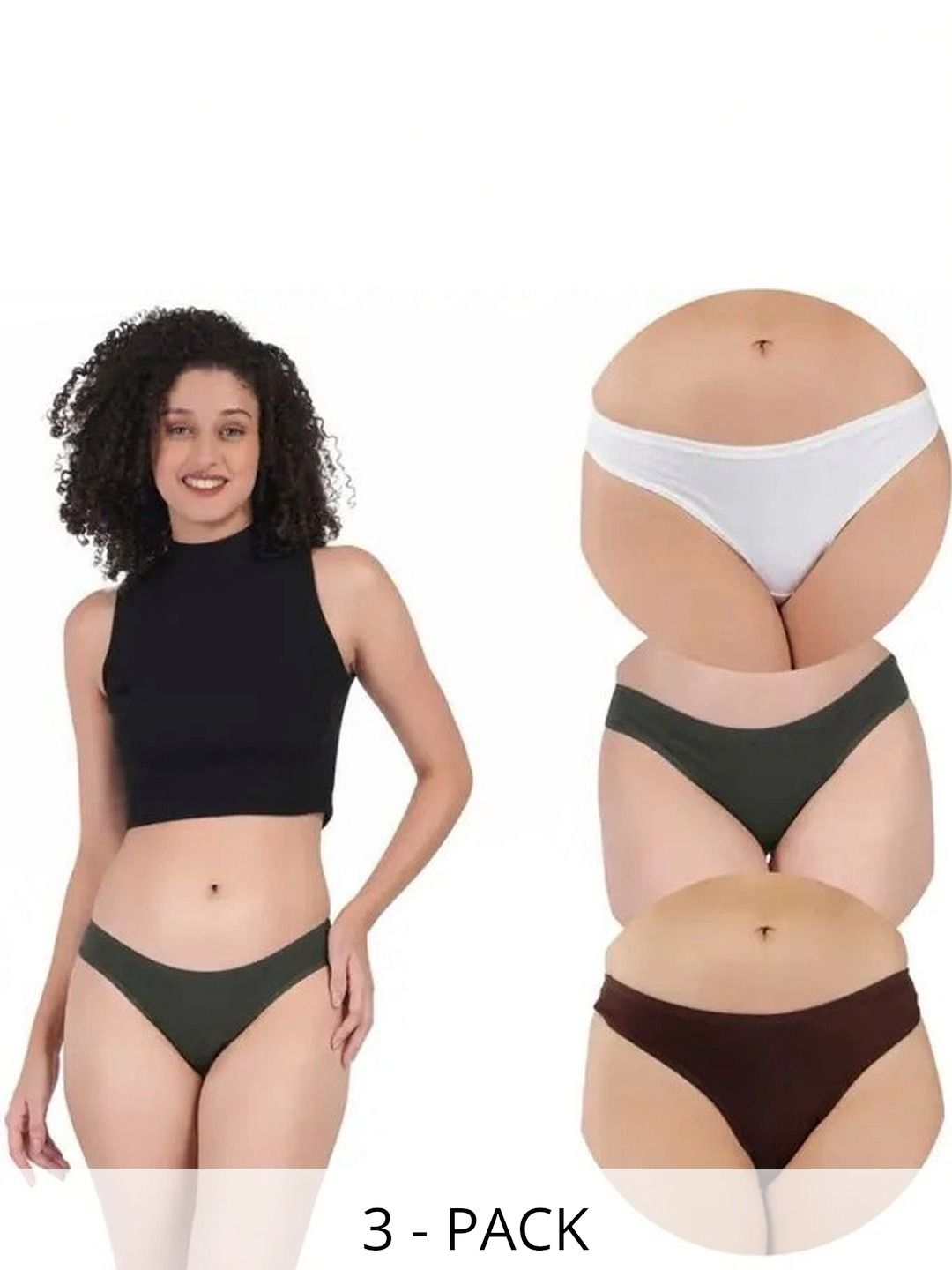 Bebron Women Pack of 3 Assorted Bikini-picture-40