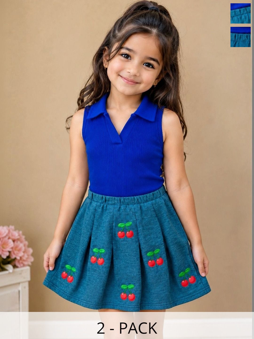 Ninas Girls Top with Skirt-picture-22
