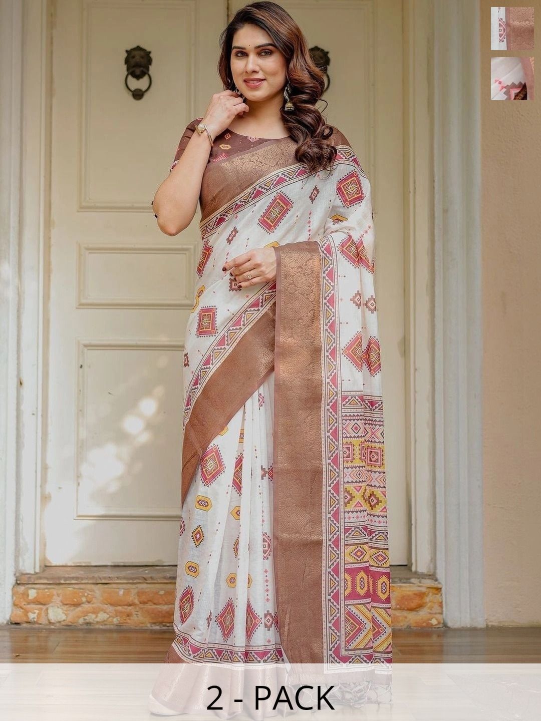 Moda Rapido Zari Art Silk Banarasi Saree-picture-34