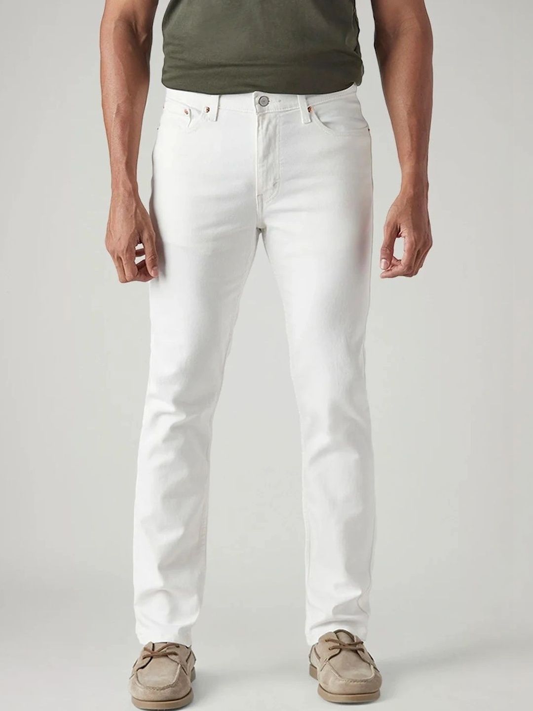 Levis Men Classic Slim Fit Mid-Rise Stretchable Jeans-picture-49
