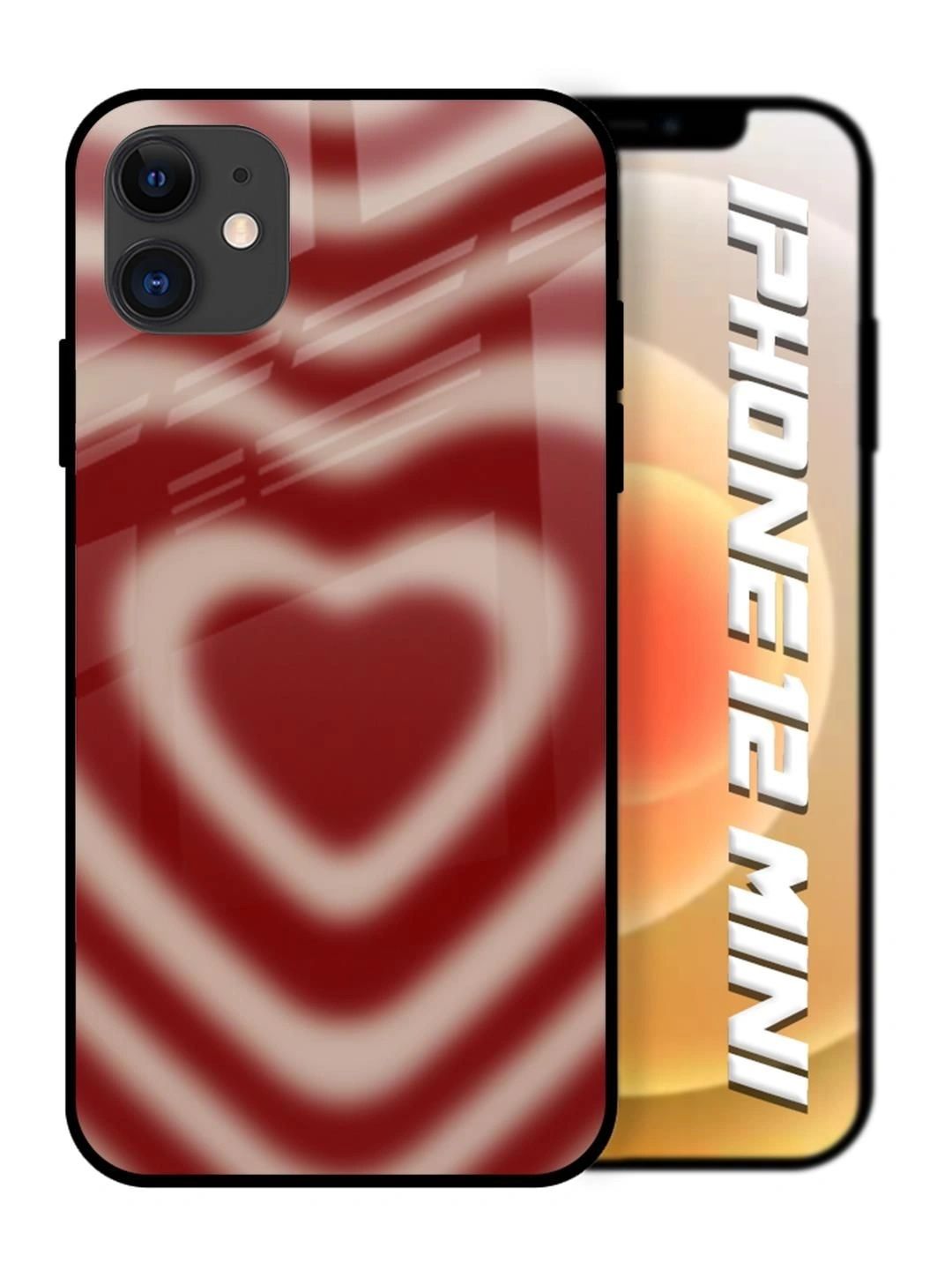 QRIOH Abstract Printed iPhone 12 Mini Back Case Mobile Accessories-picture-10