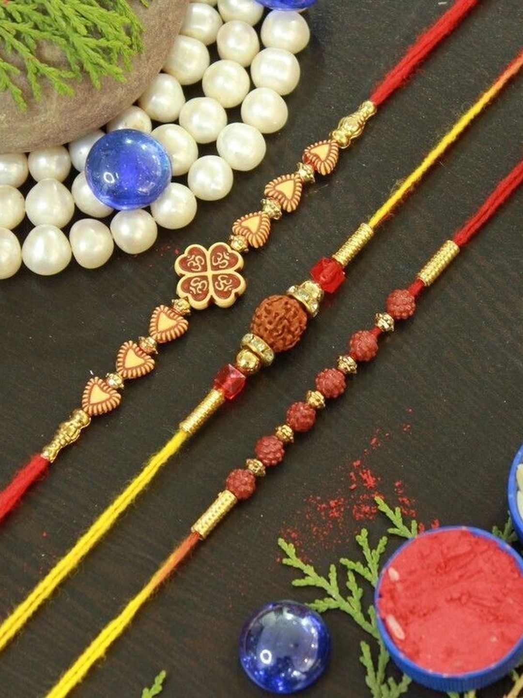 Sangria Thread Rakhi-picture-47