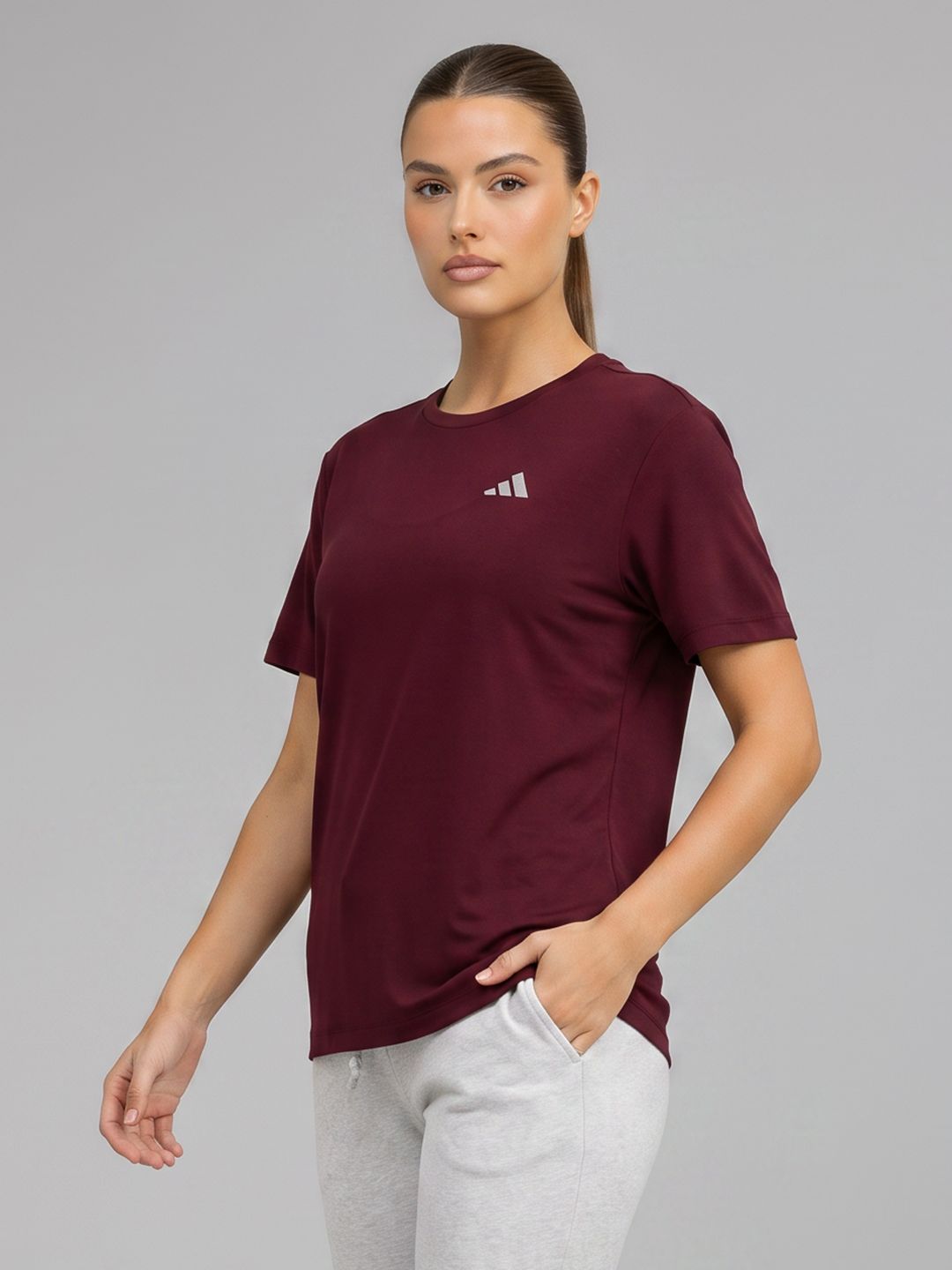 ADIDAS Brand Logo Printed ClimaCool T-shirt-picture-19