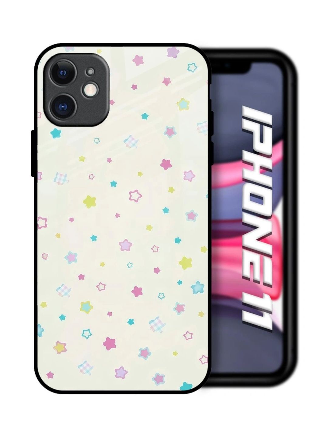 QRIOH Quirky Printed iPhone 11 Back Case Mobile Accessories-picture-31