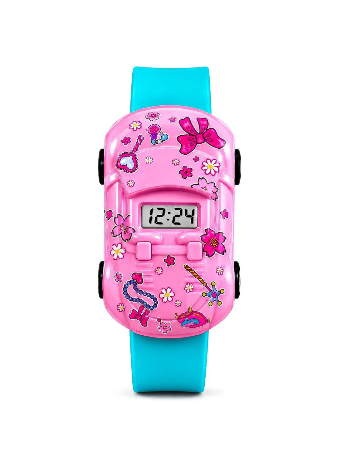 LOOKHAA Unisex Kids Printed Dial & Straps Digital Watch LOOKCAR_C2_PINK-picture-23