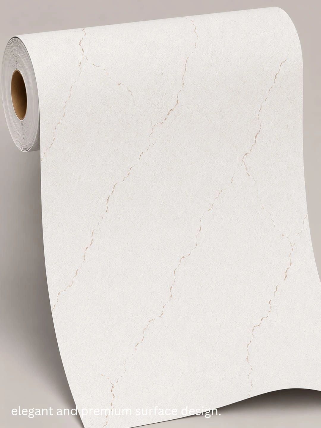 Maper Off White Textured Waterproof Wallpaper-image-16