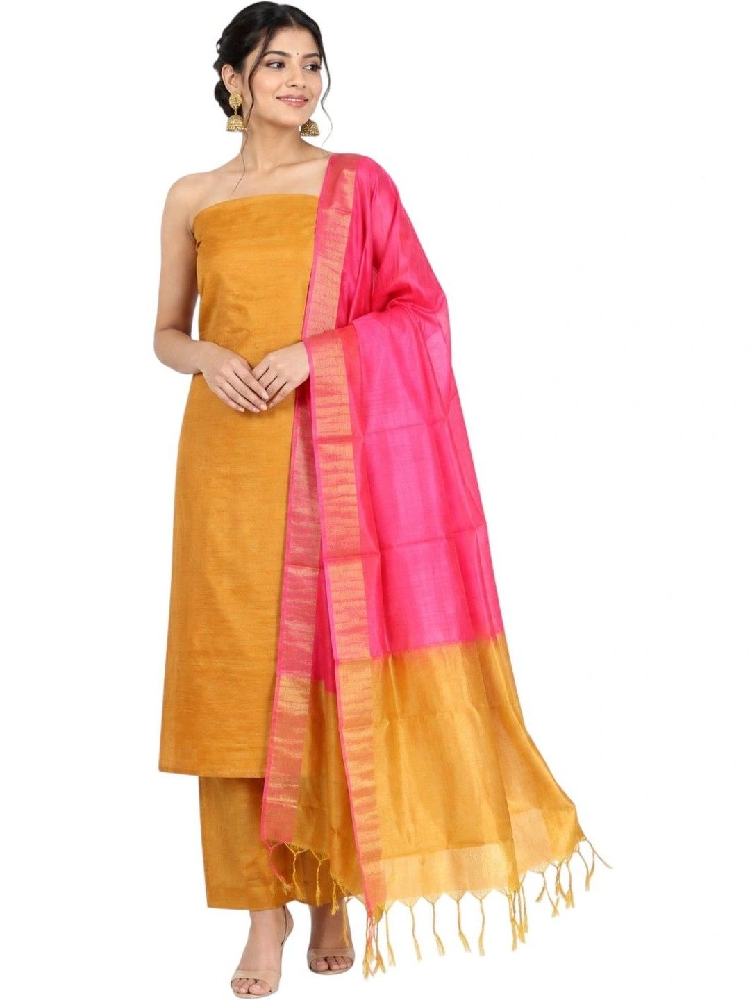 Leheriya Unstitched Dress Material-picture-36