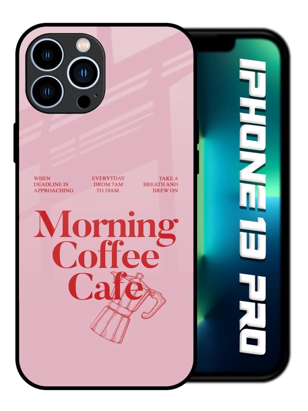 QRIOH Typography Printed iPhone 13 Pro Back Case Mobile Accessories-picture-19