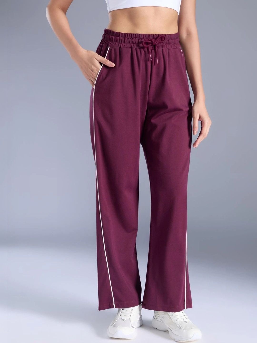 KICA Women Wide Leg Training Track Pants-picture-38