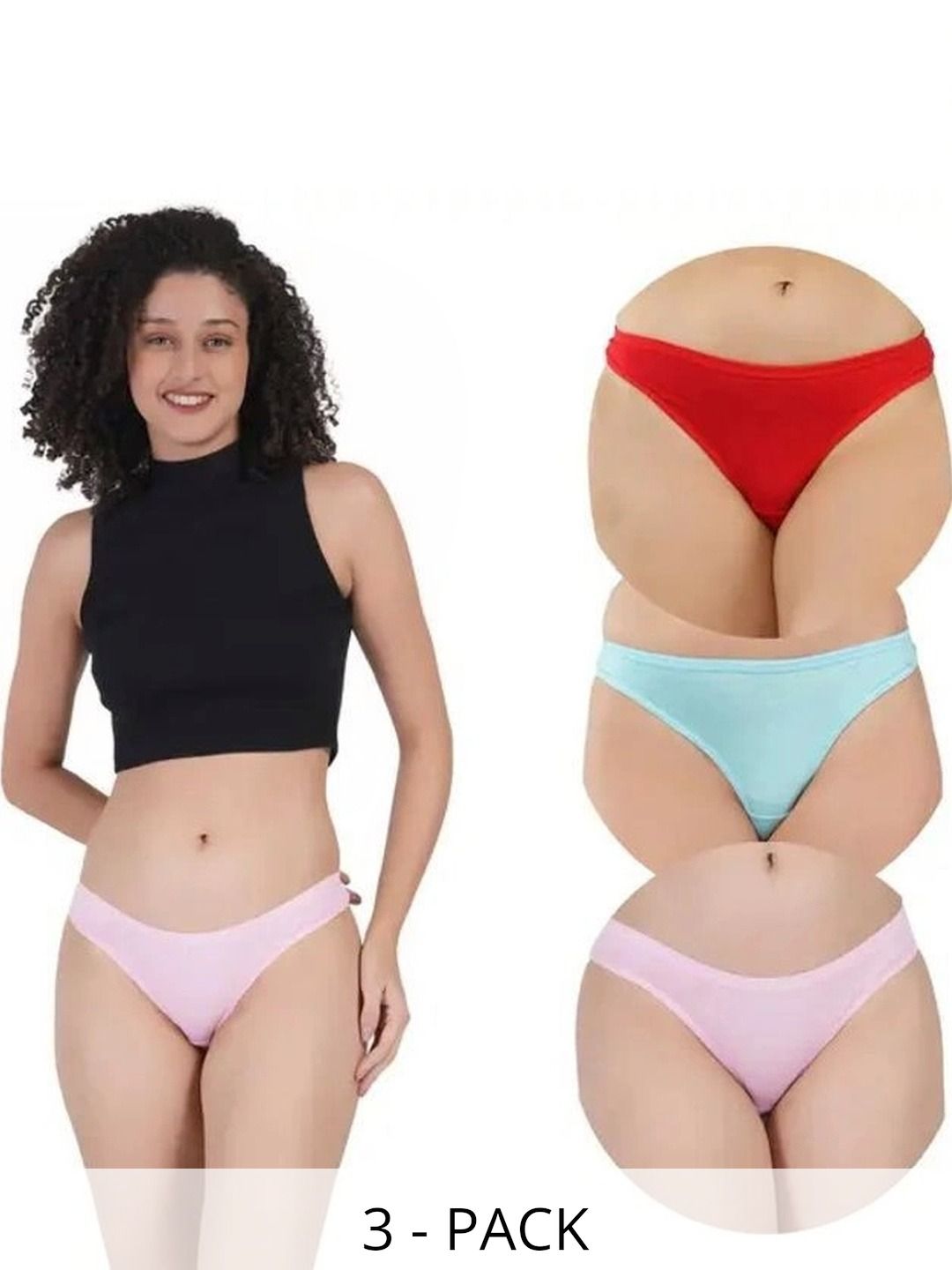 Bebron Women Pack of 3 Assorted Bikini-picture-18