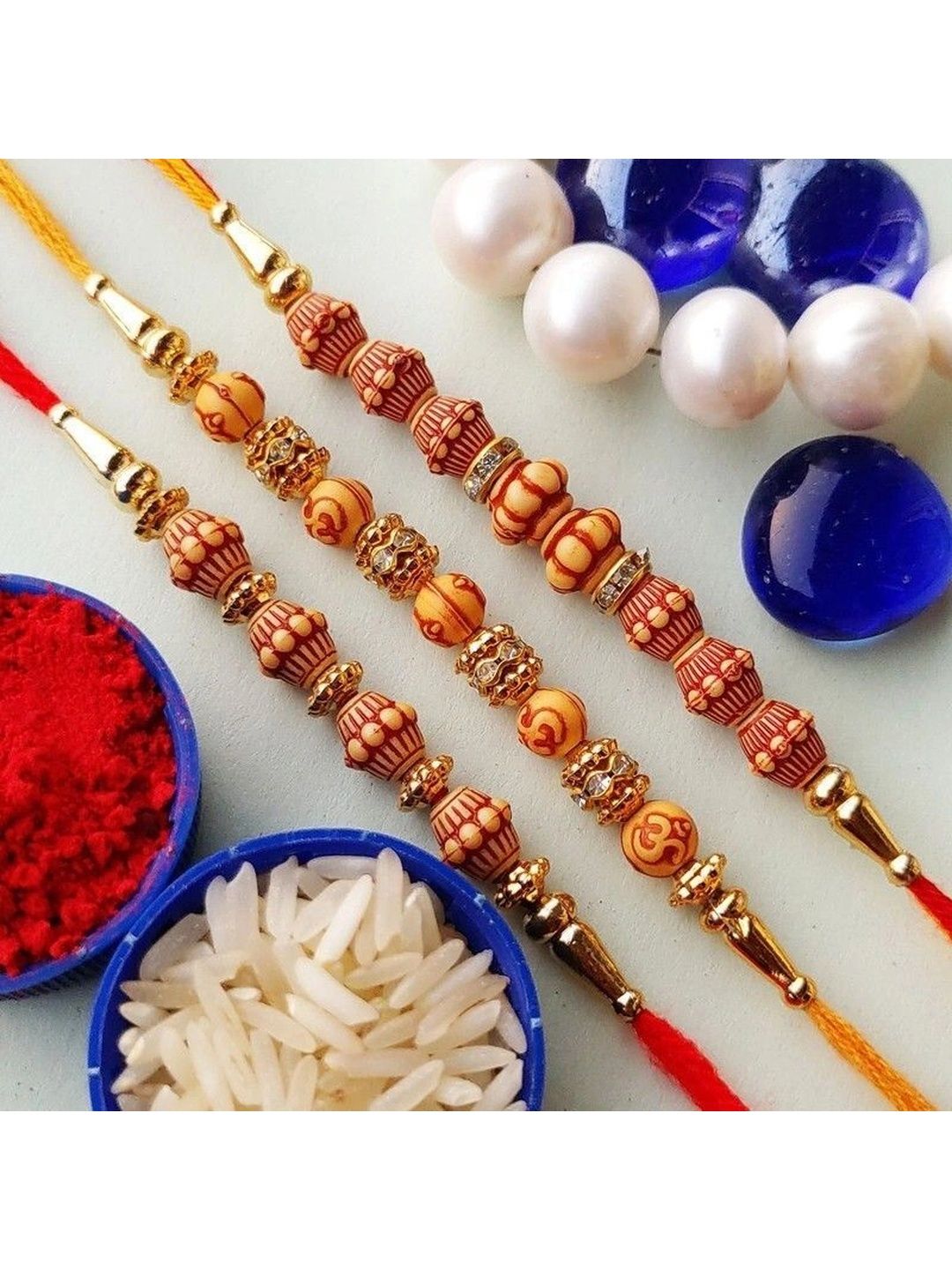 Sangria Thread Rakhi-picture-27