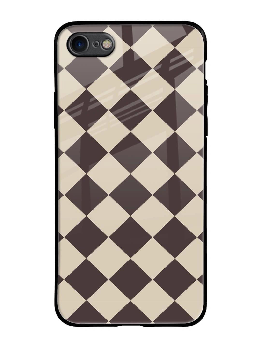 QRIOH Geometric Printed iPhone 8 plus Back Case Mobile Accessories-picture-13