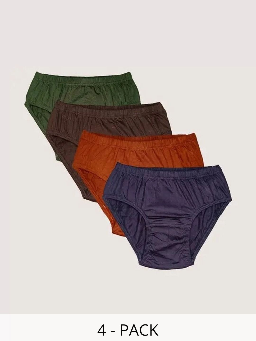 Bebron Women Pack of 4 Assorted Cotton Bikini-picture-38