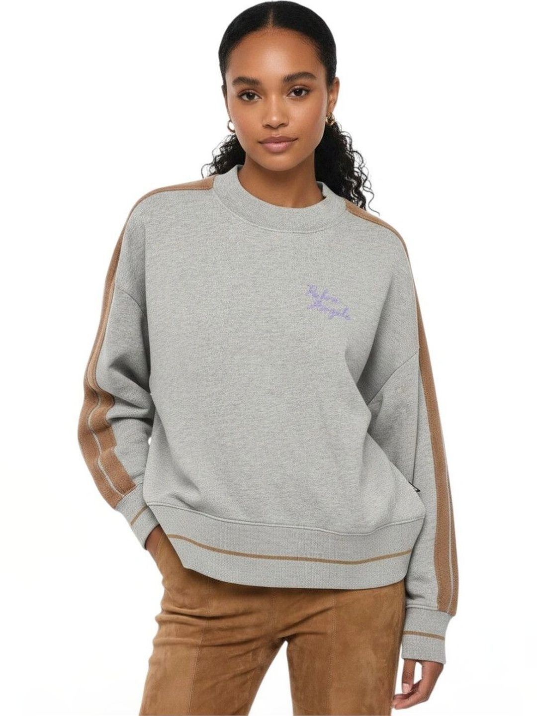Palm Angels Women Colourblocked Sweatshirt-picture-30