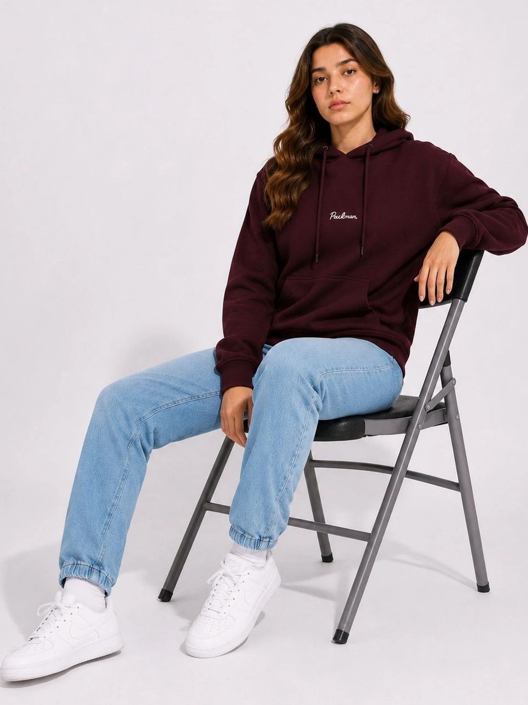 PockMAN Women Printed Hooded Sweatshirt-picture-19