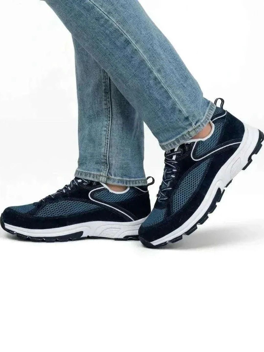 DIABETIC SHOE IN Men Mesh Walking Non-Marking Shoes-picture-27