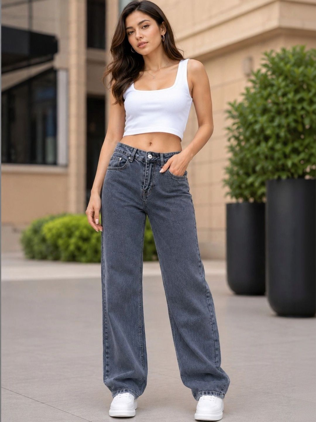cnw Women Straight Fit Mid-Rise Jeans-picture-33