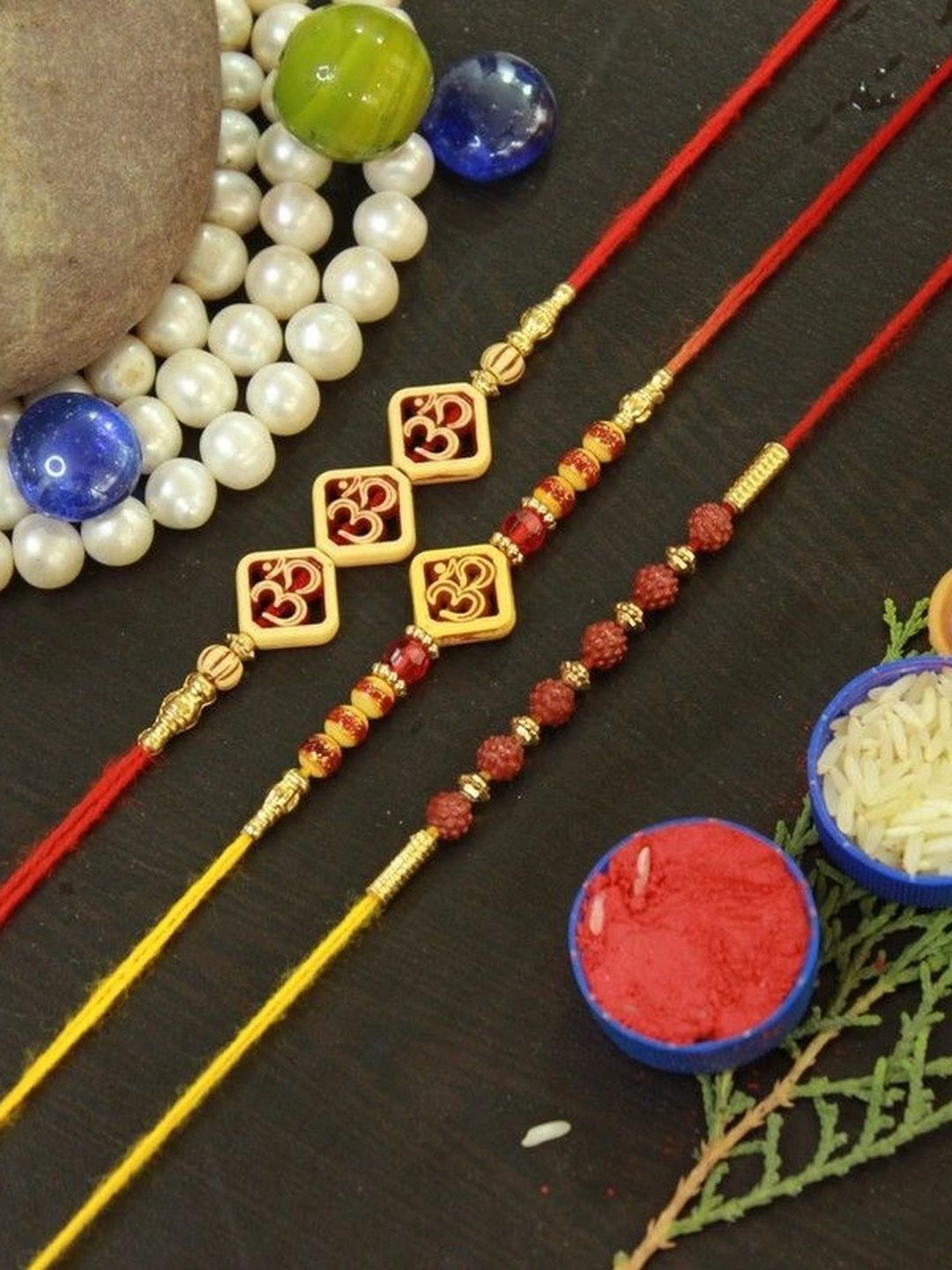 Sangria Thread Rakhi-picture-55