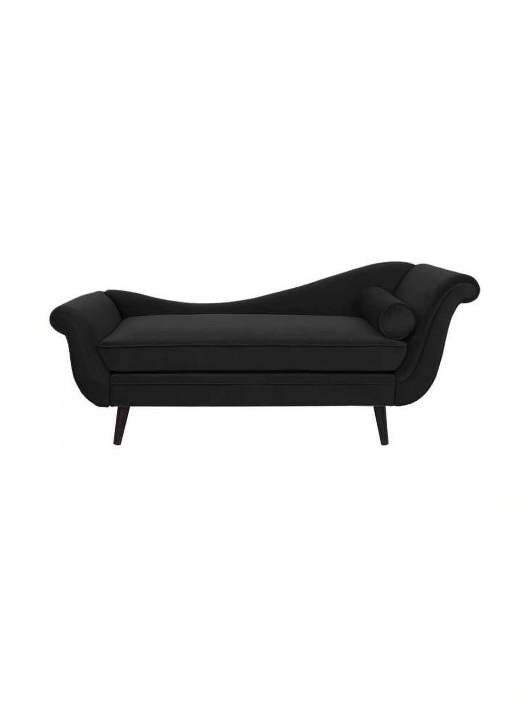 INDIAWOODMART Black 2-Seater Rosewood Settee Sofa Diwan-picture-35