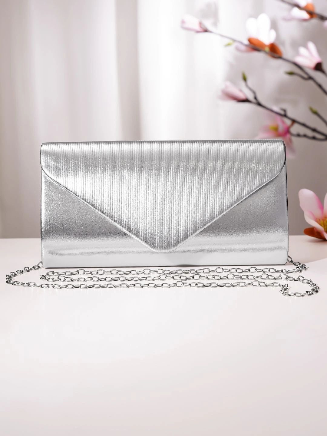 Rubans Textured Envelope Clutch-picture-56