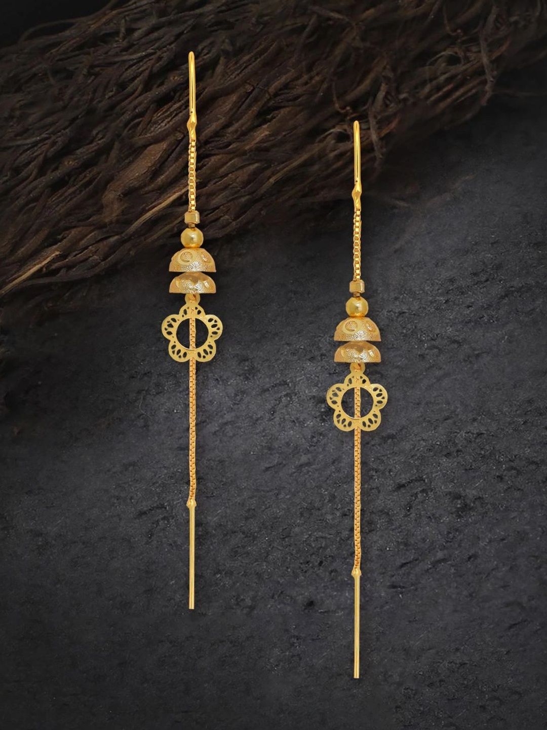 Drashti Collection Floral Drop Earrings-picture-16
