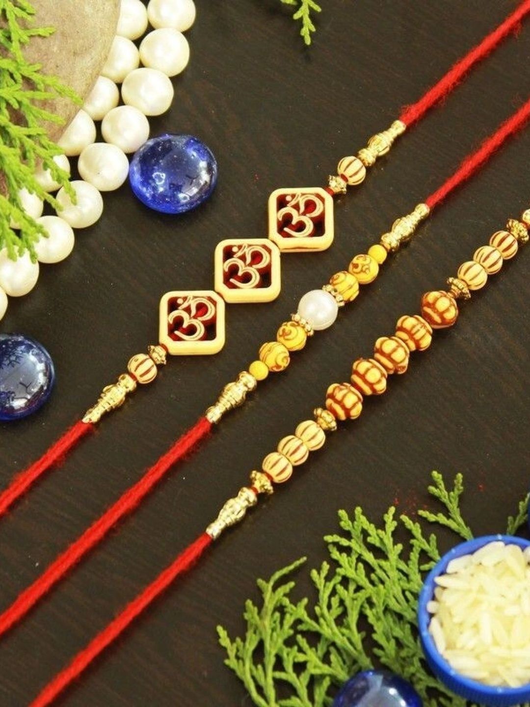 Sangria Thread Rakhi-picture-48