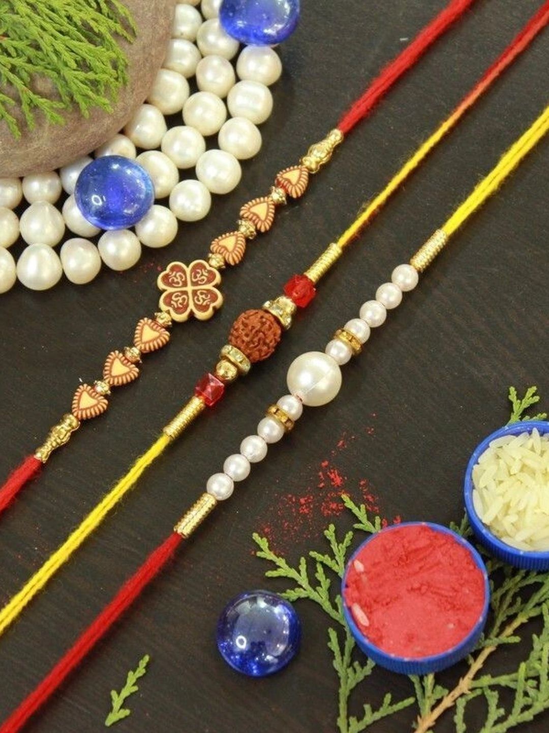 Sangria Thread Rakhi-picture-22