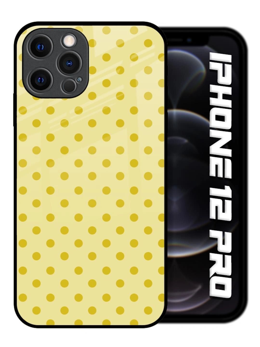 QRIOH Geometric Printed iPhone 12 Pro Back Case Mobile Accessories-picture-49