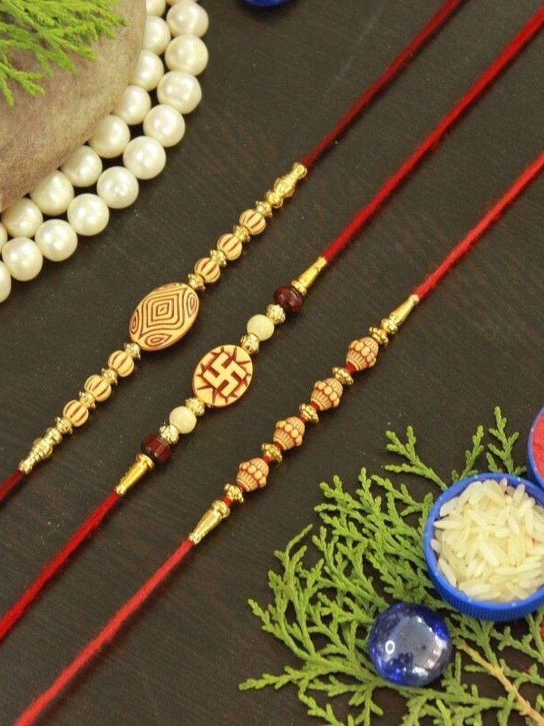 Sangria Thread Rakhi-picture-20