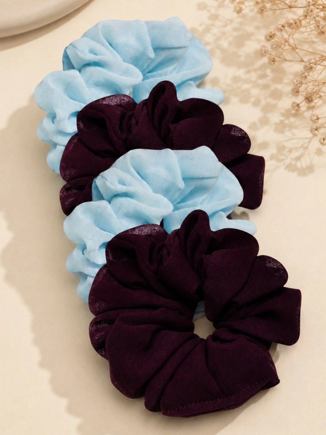 OOMPH Women Set of 4 Ponytail Holders-image-15