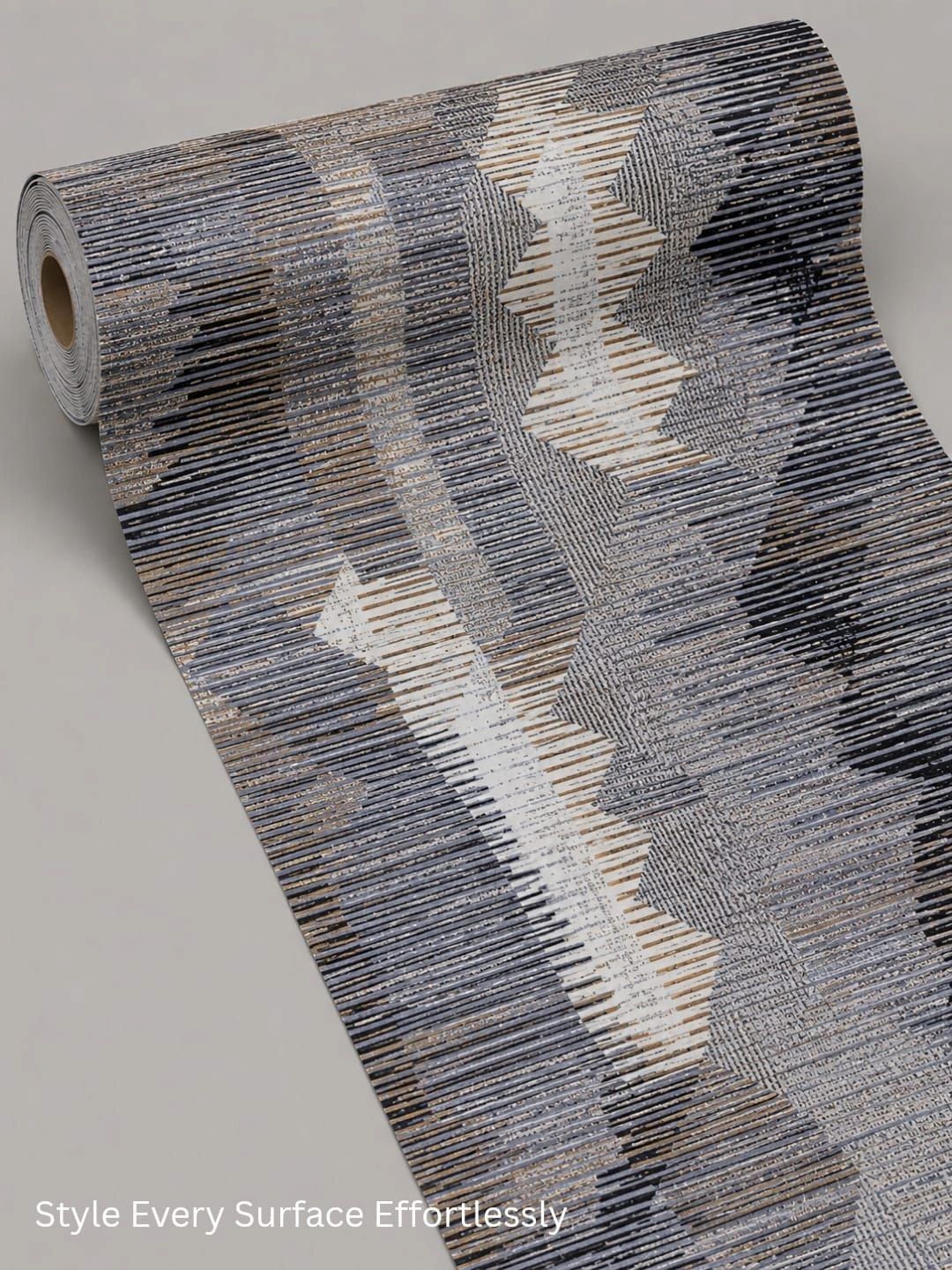 Maper Grey & Beige Printed Waterproof Wallpaper-picture-30