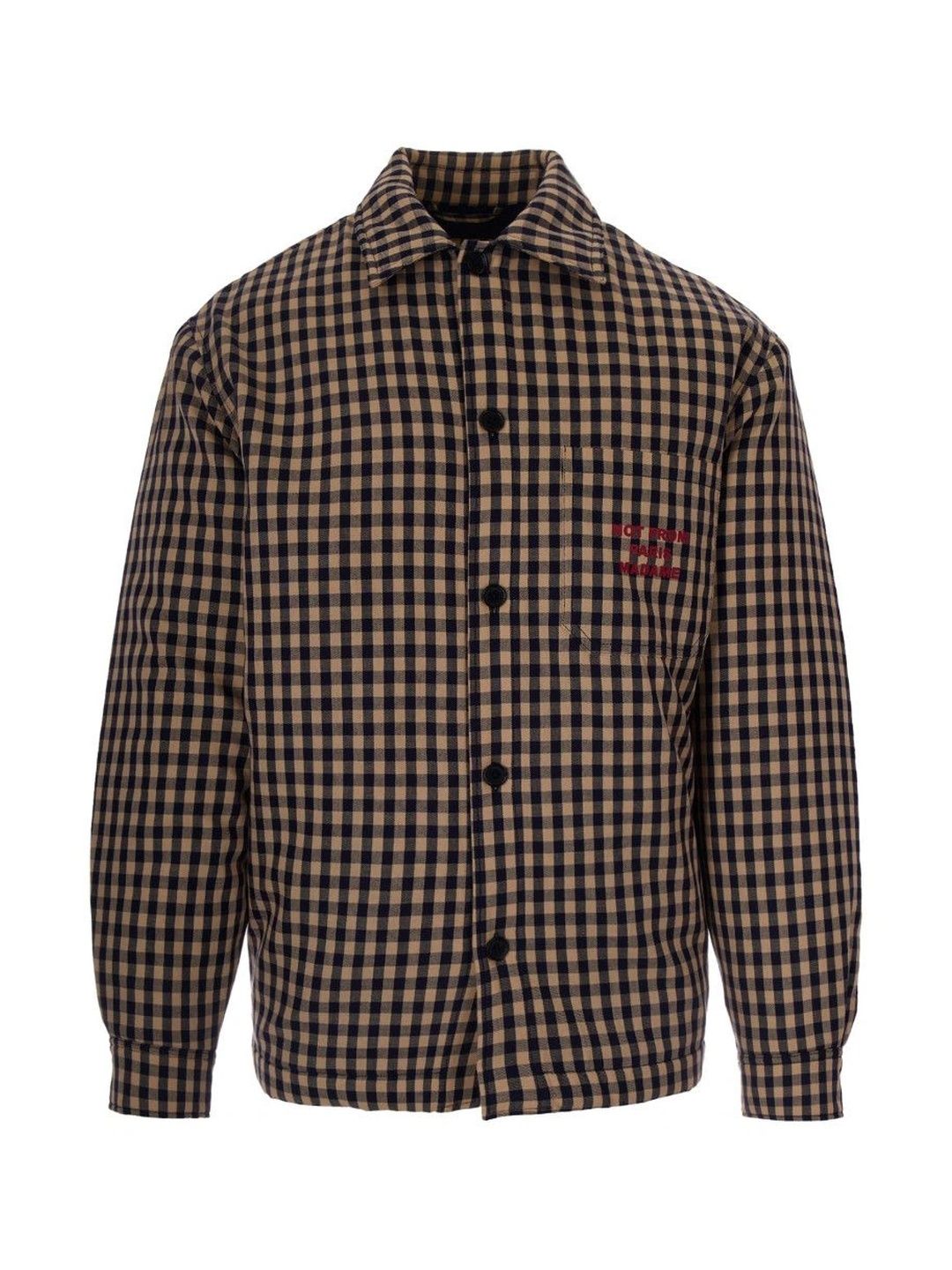 Drole De Monsieur Men Gingham Checks Checked Casual Shirt-picture-57